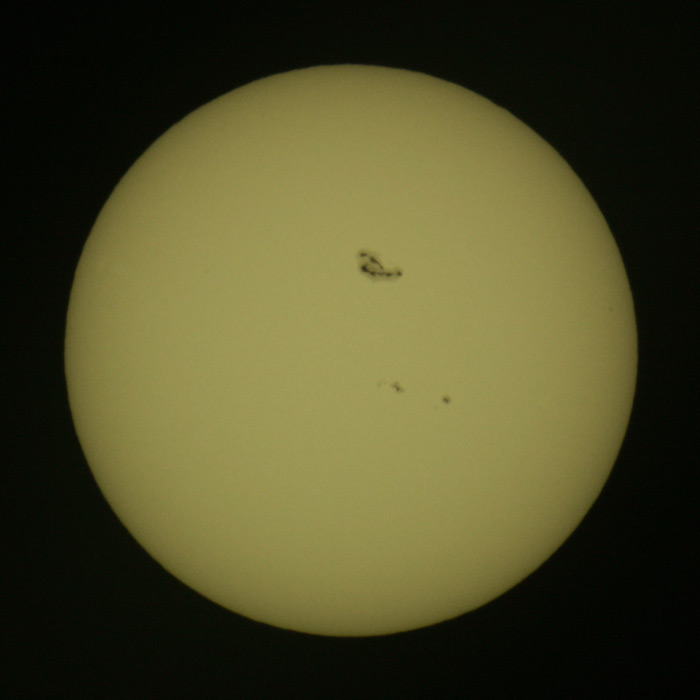 C8 Sonnenfleckengruppe am 15.01.2005