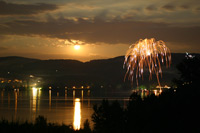 Feuerwerk Steckborn Nationalfeiertag 2004